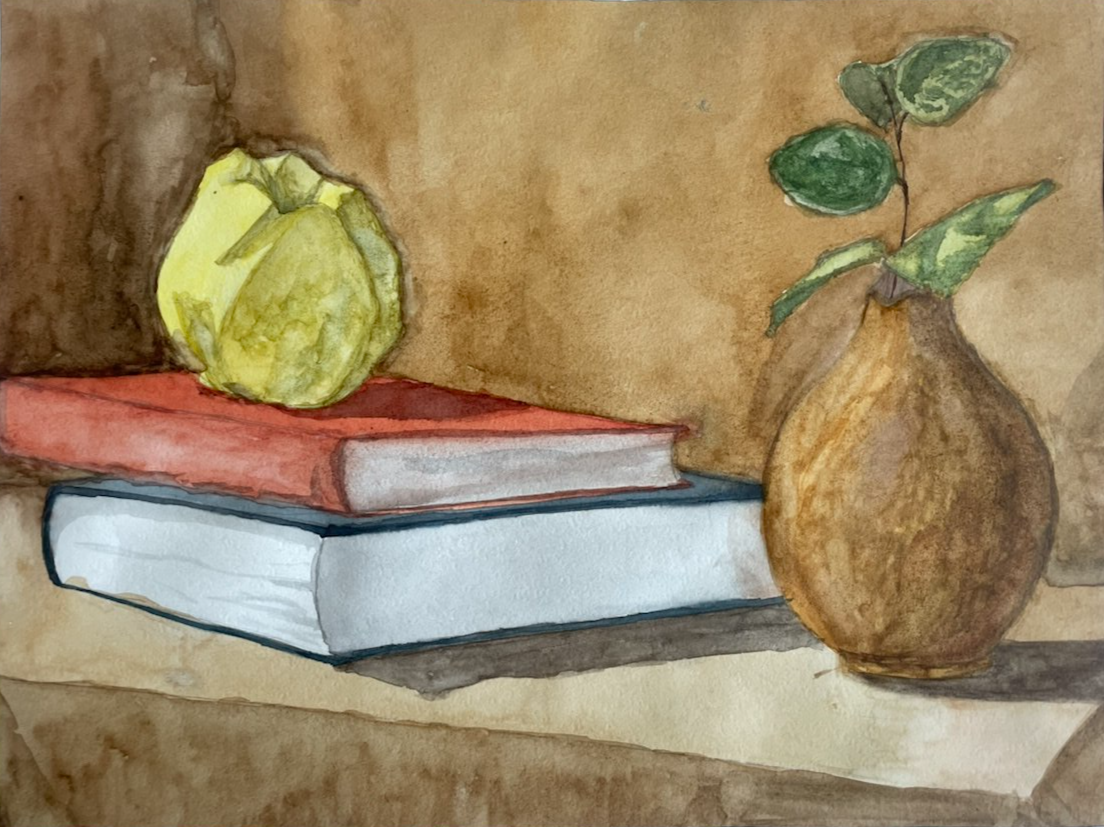 Книги и айва